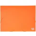 imagen de Spirit: Caja de carpeta de goma de plástico naranja neón A4 1