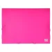 imagen de Spirit: Caja de cuadernos de goma neón rosa A4 1