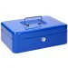 imagen de Spirit: Caja fuerte de dinero azul con 2 llaves CB190 300x240x88mm 1