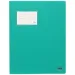 imagen de Spirit: Carpeta de anillas con soporte para tarjetas en color verde turquesa A4 1