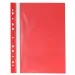 Spirit: Carpeta de anillas perforada roja 110/170 A4