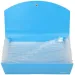imagen de Spirit: carpeta de archivo de estilo americano azul de 12 compartimentos 2