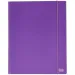 imagen de Spirit: Carpeta de cartón morada con goma de 30mm de grosor 1
