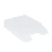 Spirit: Carpeta transparente blanca A4