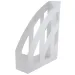 Spirit: Funda de archivo transparente blanca 7,5x31,5x24,5cm