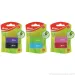 Spirit: Goma cuadrada Leaf en varios colores, set de 2 unidades