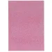 Spirit: Hoja de espuma decorativa autoadhesiva brillante en color rosa A/4 1ud