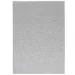 Spirit: Hoja de espuma decorativa brillante en color plata A/4 1ud