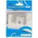 Spirit: Marcador lateral autoadhesivo blanco transparente 75x75mm