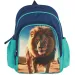 imagen de Spirit: Mochila escolar azul con estampado de león, mochila 24x13x31cm 3