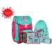 imagen de Spirit: Mochila escolar azul-rosa de 5 piezas con accesorios y luz LED 1