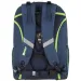 imagen de Spirit: Mochila escolar azul y neón redondeada, mochila 46x33x22cm 2