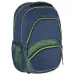 imagen de Spirit: Mochila escolar azul y neón redondeada, mochila 46x33x22cm 1