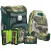 imagen de Spirit: Mochila escolar con diseño de Raptor dinosaurio, set de 5 piezas 38x17x28cm 1