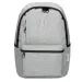imagen de Spirit: Mochila escolar de color gris plateado Spot, mochila 41x29x19cm 1