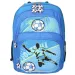 imagen de Spirit: Mochila escolar ergonómica azul de fútbol 1