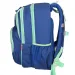 imagen de Spirit: Mochila escolar ergonómica redondeada de color azul con diseño de sirena 40x20x18cm 2