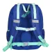 imagen de Spirit: Mochila escolar ergonómica redondeada de color azul con diseño de sirena 40x20x18cm 3