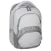 Spirit: Mochila escolar gris claro con bordes redondeados