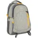 imagen de Spirit: Mochila escolar gris y amarilla con bordes redondeados 48x31x20cm 1