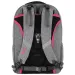 imagen de Spirit: Mochila escolar gris y rosa con esquinas redondeadas 46x33x22cm 2