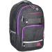 Spirit: Mochila escolar gris y rosa redondeada Campus