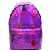 imagen de Spirit: Mochila escolar metálica morada, mochila 43x31x19cm 1