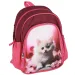 imagen de Spirit: Mochila escolar redondeada con estampado de gatito, mochila 24x13x31cm 1