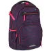 imagen de Spirit: Mochila escolar rosa con estampado geométrico redondeado 1