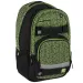 imagen de Spirit: Mochila escolar verde-negra con forma redondeada, 46x32x19cm 1