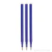 Spirit: Recarga de bolígrafo de gel azul borrable 3 unidades