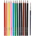 imagen de Spirit: Set de 12 lápices de colores acuarelables en forma triangular con pincel 2