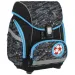 imagen de Spirit: Set de mochila escolar ergonómica de 5 piezas con diseño de fútbol 3D y luz LED 34x22x41cm 2