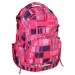 imagen de Spirit: Stinger mochila ergonómica premium de color rosa con estampado de cubos 2