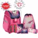 imagen de Spirit: Unicornio mágico 3D con diseño ergonómico set de mochila escolar de 5 piezas con luz LED 34x22x41cm 1