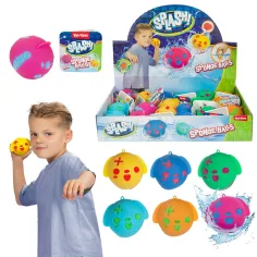 imagen de Splash pelota de agua reutilizable 6cm en varios diseños 1ud 1