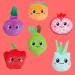 imagen de Squeezlings figura de peluche coleccionable suave de verduras y frutas verdes serie 2 1ud - Simba Toys 2