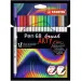 Stabilo: Pen 68 Brush ARTY set de rotuladores de pincel de 18 unidades