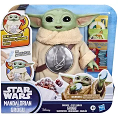 imagen de Star Wars: Figura de juego interactiva Snackin’ Grogu – Hasbro 1