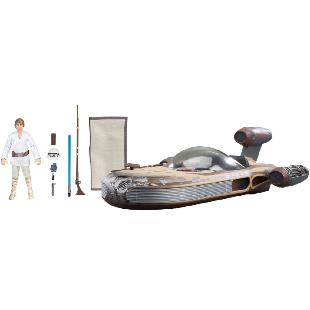 imagen de Star Wars: Set de juego de vehículo Landspeeder - Hasbro 2