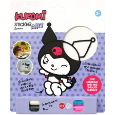 imagen de Sticker Art: Set de pegatinas para colorear de Hello Kitty varios 1ud - Comansi 4