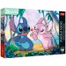 imagen de Stitch y Angel en la playa 1000 piezas premium plus puzzle - Trefl 1