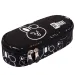 imagen de St.Right: Clever Bunny estuche ovalado de conejito en color negro 23cm 1