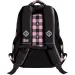 imagen de St.Right Mochila escolar de corazón rosa-negro, mochila BP26 39x27x17cm 2