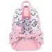 imagen de St.Right Panda Gris mochila escolar de tres compartimentos con diseño de panda en rosa y gris 39x27x17cm 3