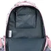 imagen de St.Right Panda Gris mochila escolar de tres compartimentos con diseño de panda en rosa y gris 39x27x17cm 5