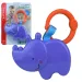 imagen de Sun Baby: Divertido hipopótamo BPA libre sonajero 1