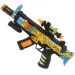 imagen de Super Armas: Ametralladora con diseño de dragón, con luz y sonido 33cm 1