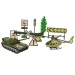 imagen de Super Army: Set de juego militar con vehículos y accesorios en varias versiones 1ud 2