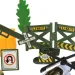 imagen de Super Army: Set de juego militar con vehículos y accesorios en varias versiones 1ud 8